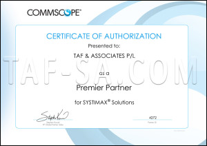 CommScope-Premier-partner-Certificate